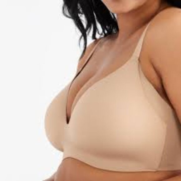 NWT KNIX BEIGE WINGWOMAN BRA - 8 - Picture 1 of 10